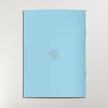 Load image into Gallery viewer, Pastel Blue Notebook - "Vitamin Sea"