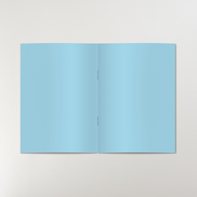 Load image into Gallery viewer, Pastel Blue Notebook - "Vitamin Sea"