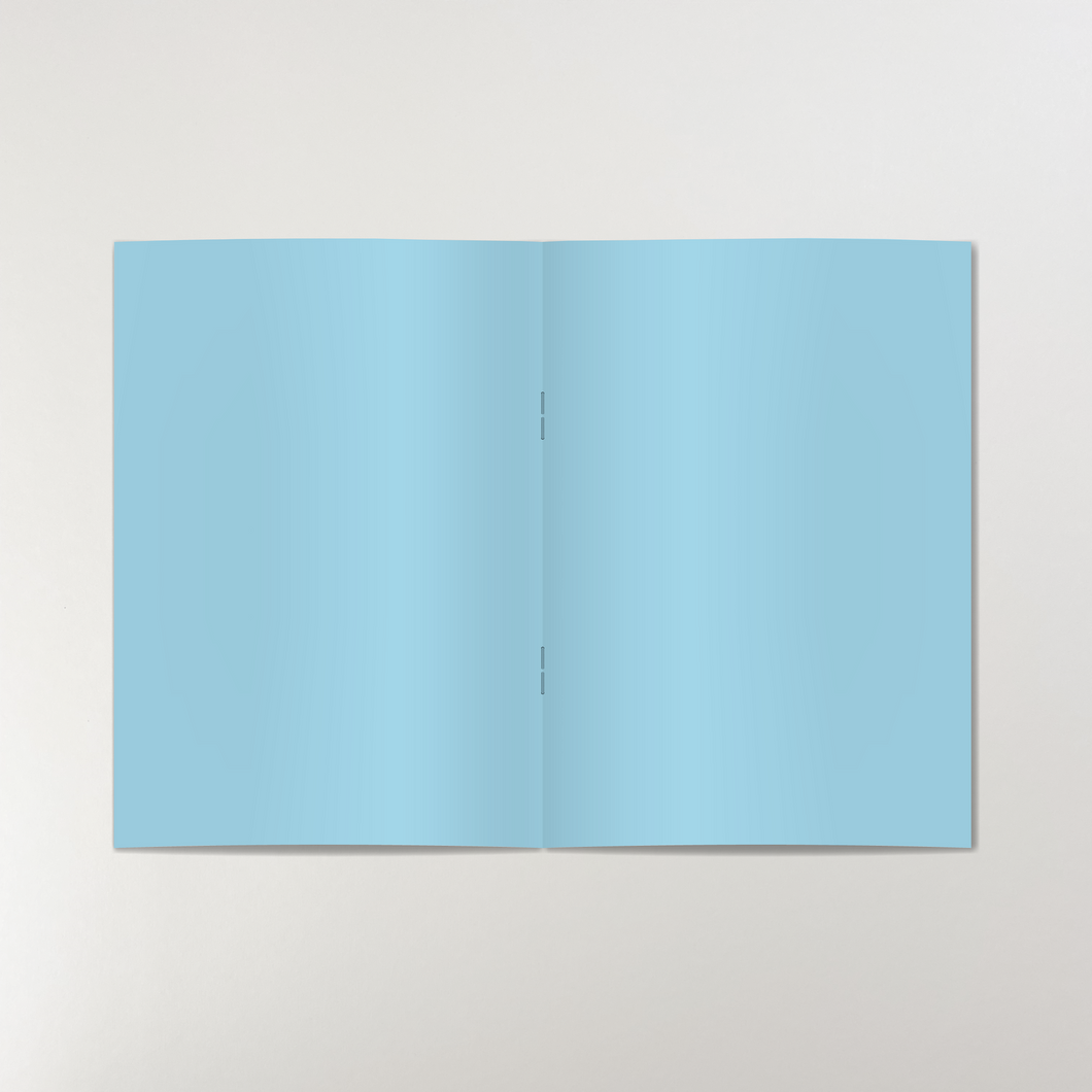 Pastel Blue Notebook - 
