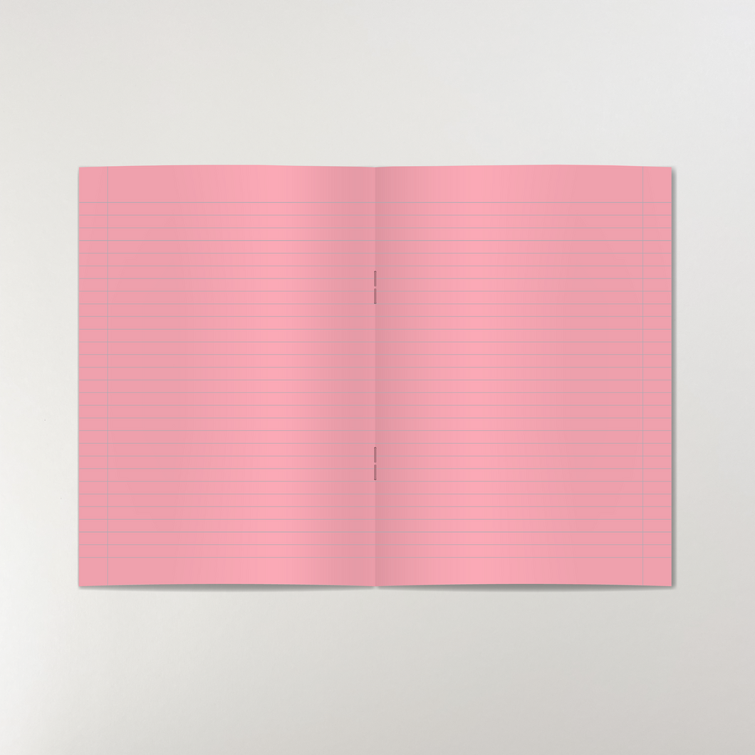Pastel Red Notebook - 